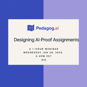 Designing AI-Proof Assignments