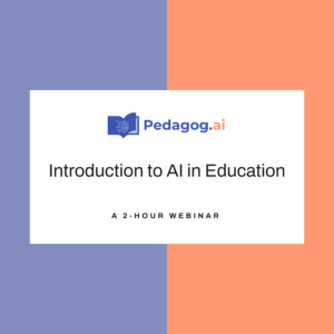 Introduction to AI in Education