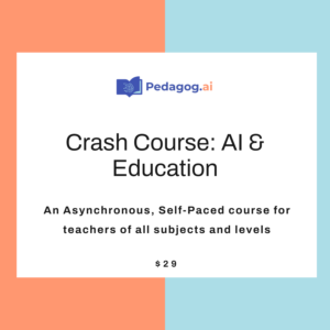 Crash Course AI and Education