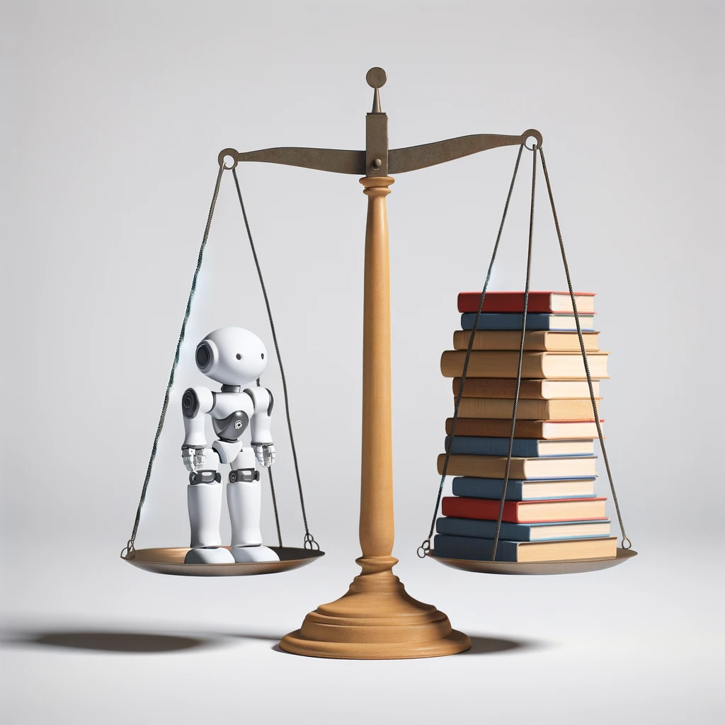Robot and Education Balance