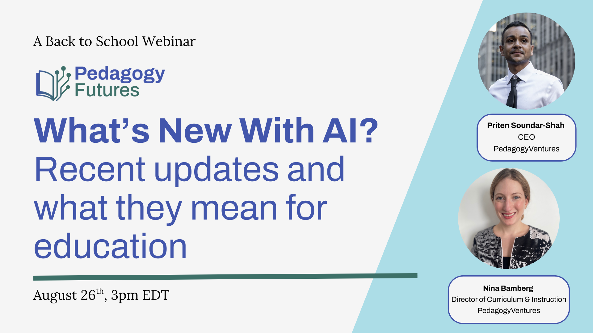 Whats New With AI Recent updates and what they mean for education Image Whats New With AI Recent updates and what they mean for education Image Event cover 3 PedagogyFutures PedagogyFutures
